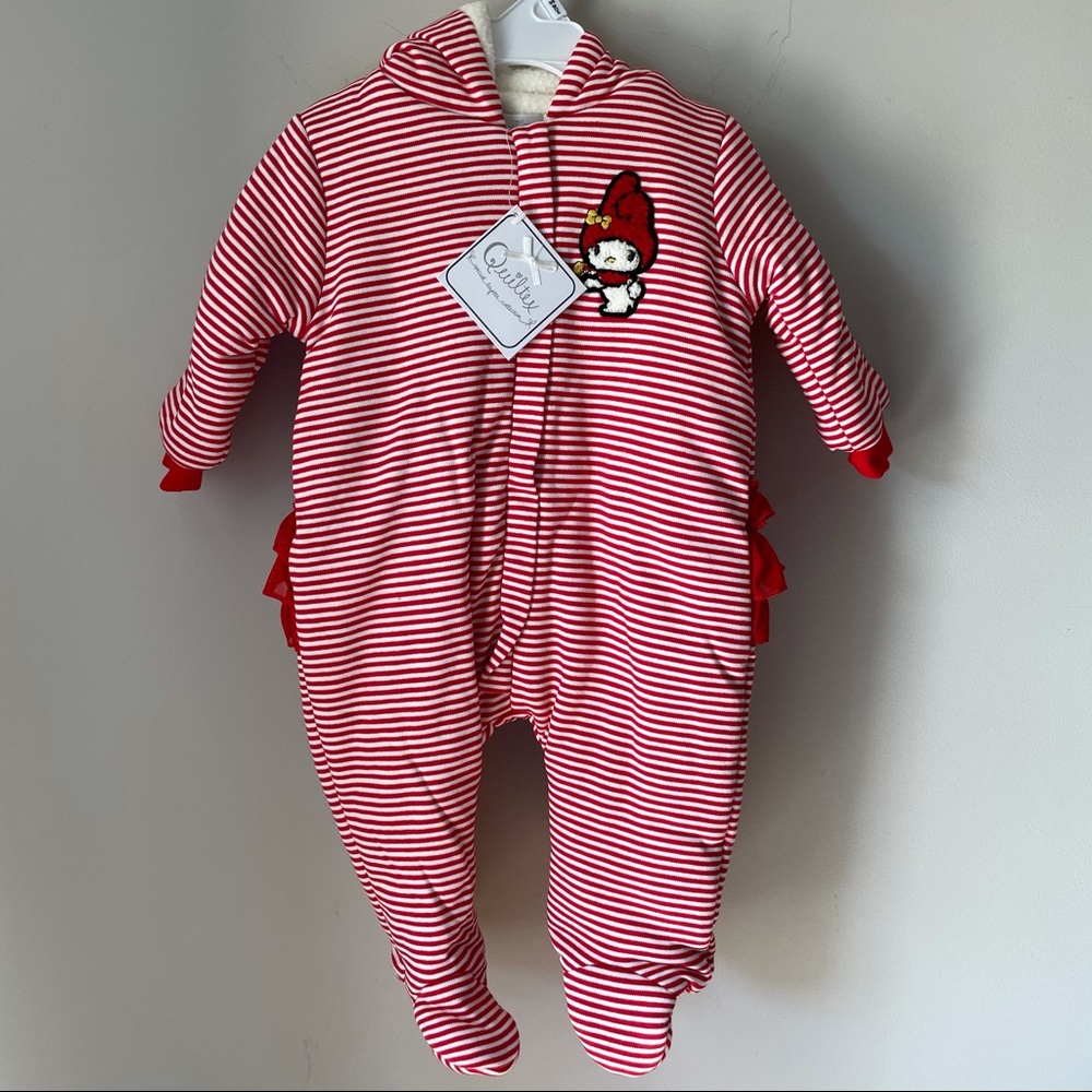 Quiltex baby girl snow suit